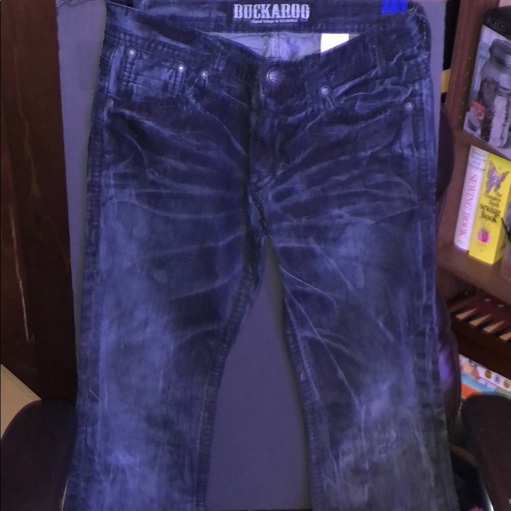 BUCKAROO Men’s Indigo Vintage Washed Jeans